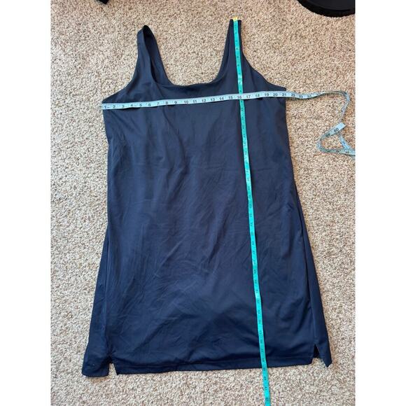 Old Navy Dress size Women's XXL TALL/LONG NAVY BLUE, Stretchy; built in shorts - Picture 3 of 8